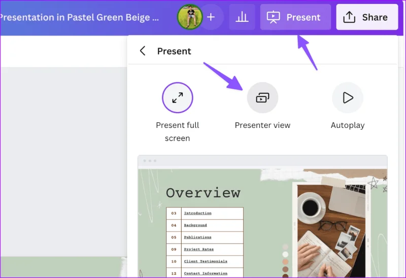 Comment créer des présentations dans Canva