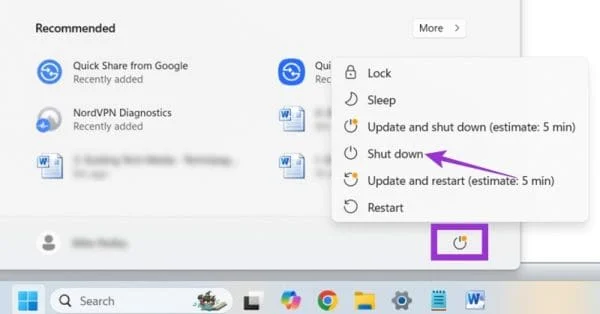 La barra de tareas de Windows no funciona en Windows 11 - 6 Soluciones