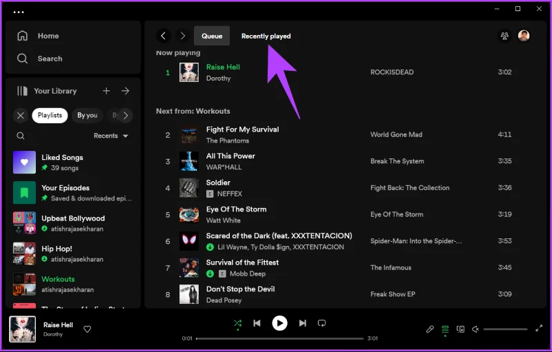 Comment effacer votre historique d'écoute Spotify sur ordinateur et mobile