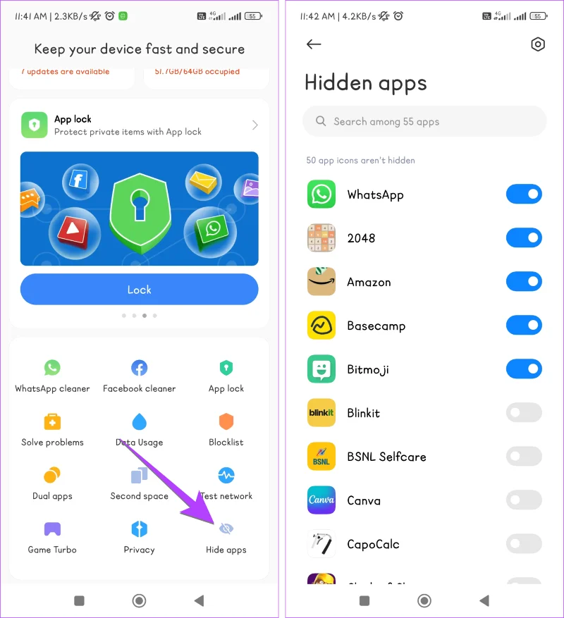 5 beste manieren om apps op Android te verbergen zonder ze uit te schakelen