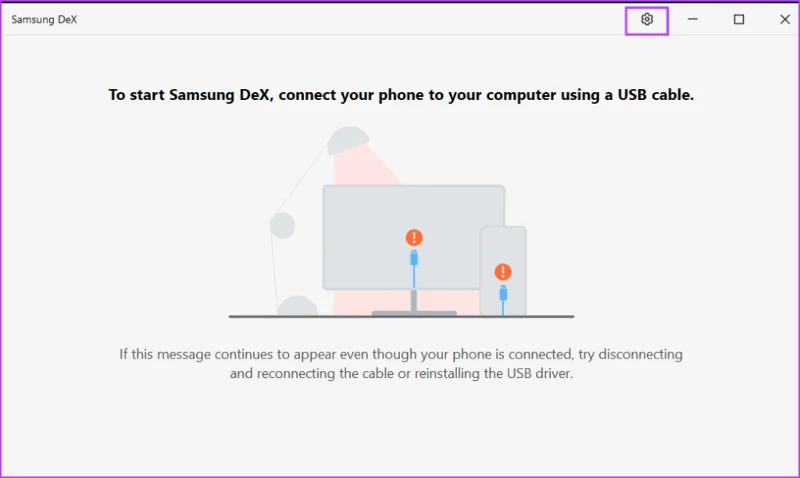Las 9 soluciones principales para 'Samsung DeX no funciona' en Windows 11