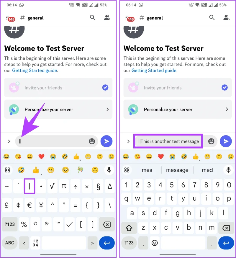 Come creare uno spoiler (testo o immagine) su Discord