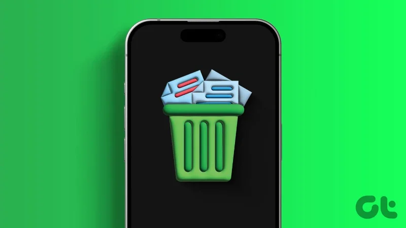 6 façons de rechercher et de vider la corbeille sur iPhone