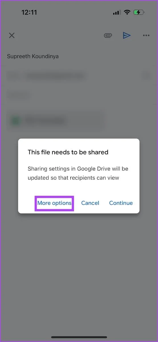 Bestanden bijvoegen in Gmail op iPhone en Android
