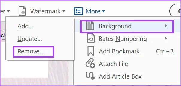 Comment ajouter et modifier un arrière-plan PDF à l'aide d'Adobe Acrobat