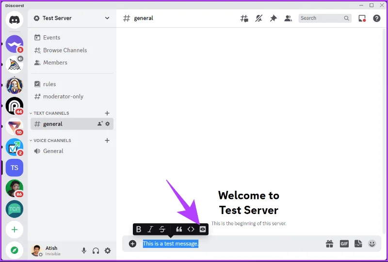 Come creare uno spoiler (testo o immagine) su Discord