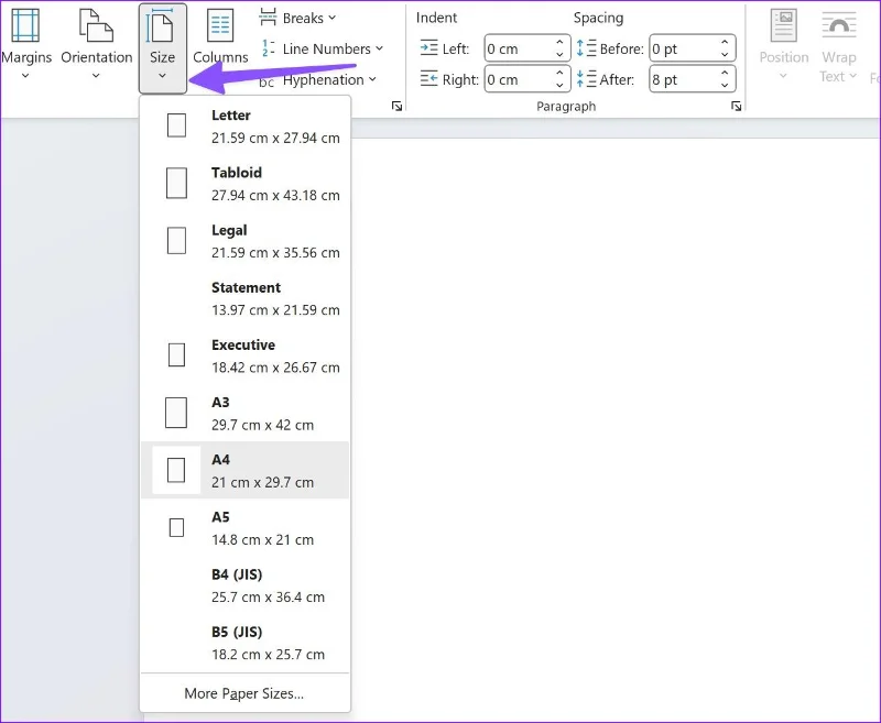 5 sposobów zmiany domyślnego układu strony w programie Microsoft Word