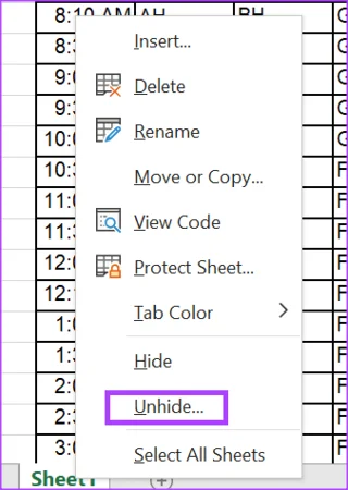 كيفية إصلاح عدم ظهور علامات تبويب ورقة عمل Excel