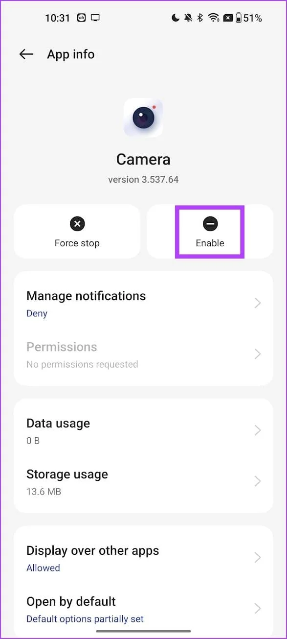 7 manieren om het beveiligingsbeleid op te lossen voorkomt cameragebruik op Android