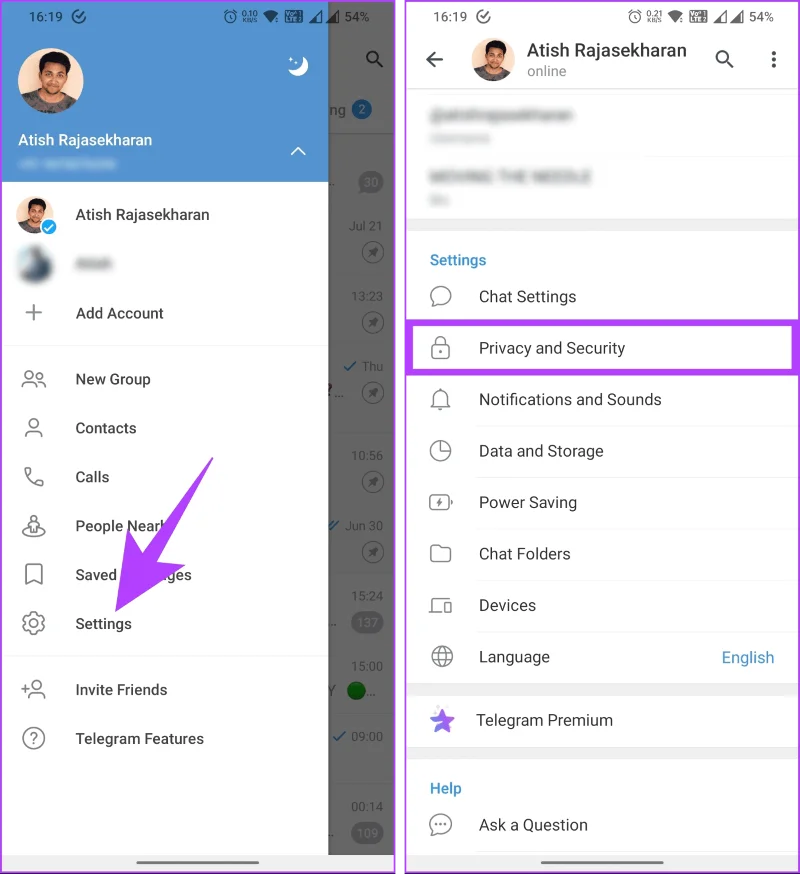 Hoe iemand op Telegram op desktop, Android of iOS te blokkeren