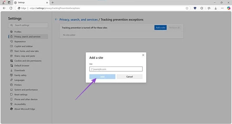 Cum să schimbi setările de securitate în Microsoft Edge