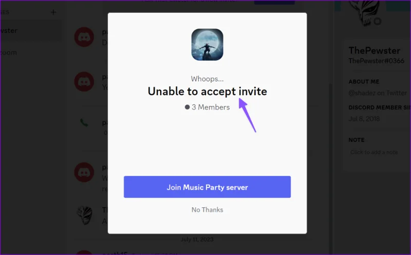 Comment savoir si vous êtes banni d'un serveur Discord