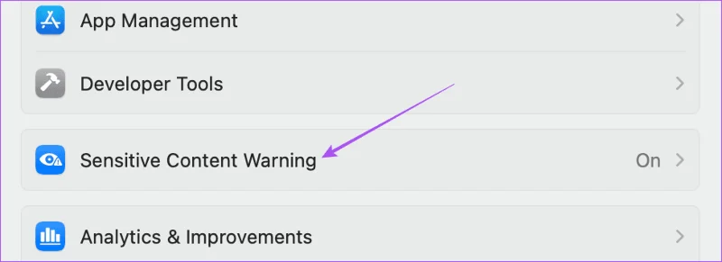 Waarschuwing voor gevoelige inhoud inschakelen op iPhone, iPad en Mac
