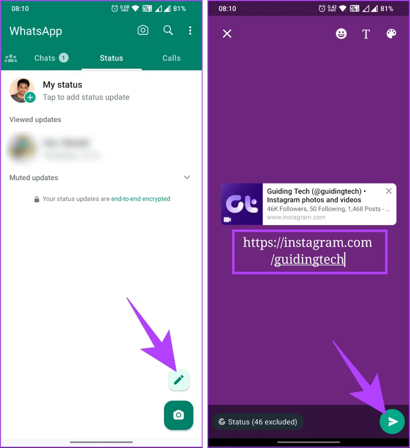 Come condividere il collegamento al tuo profilo Instagram
