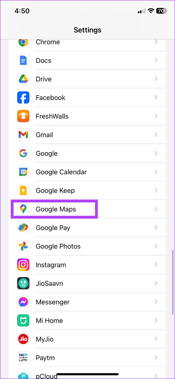 Comment réparer le partage de position qui ne se met pas à jour dans Google Maps sur le téléphone