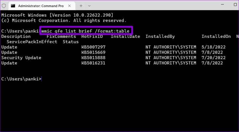 Las cinco soluciones principales para el error "No todas las actualizaciones se desinstalaron correctamente" en Windows
