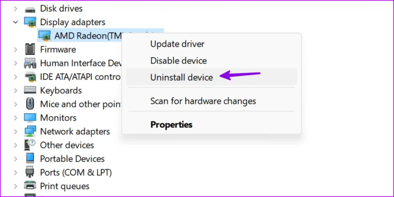 Que se passe-t-il lorsque vous désinstallez les pilotes graphiques sous Windows