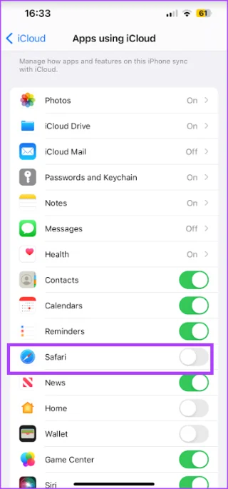 Safari-tabbladen bekijken vanaf een andere iPhone of iPad
