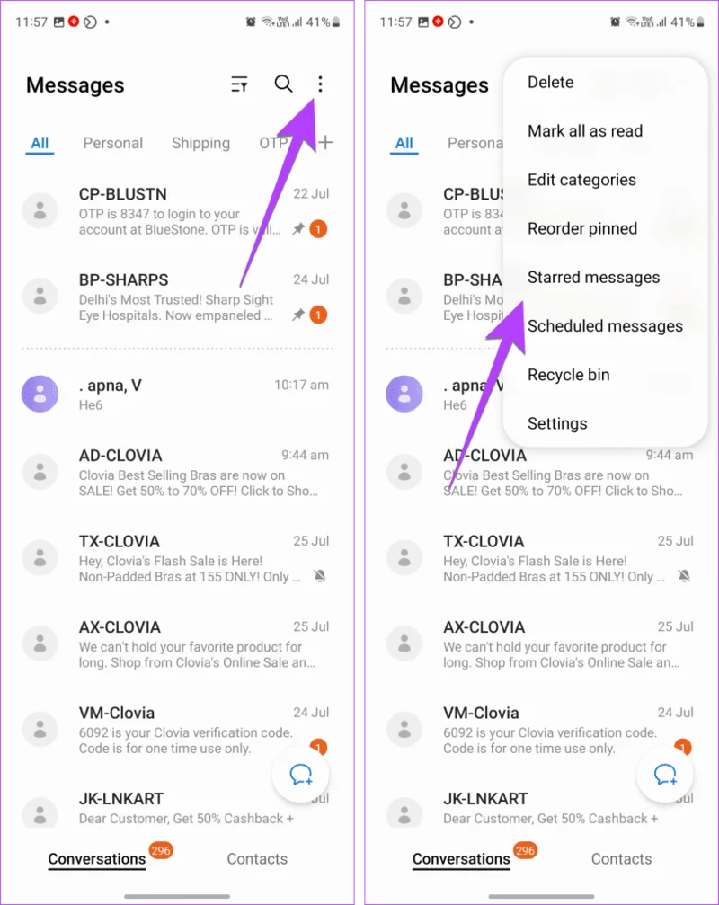 Top 16 Samsung-sms-instellingen die u moet kennen