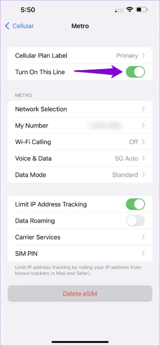 Top 9 oplossingen voor de fout 'Kan mobiel datanetwerk niet activeren' op de iPhone