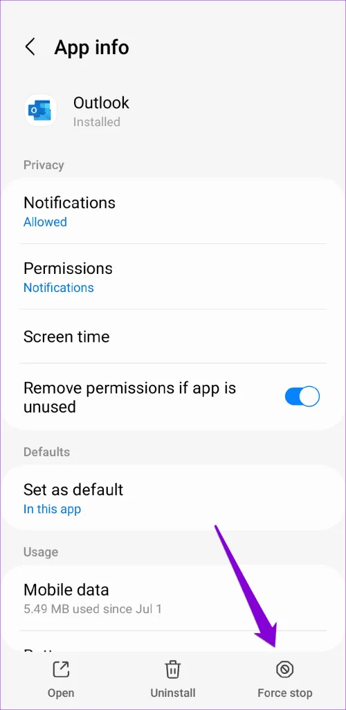 Top 10 manieren om de Outlook-app te repareren die geen e-mails synchroniseert op Android en iPhone