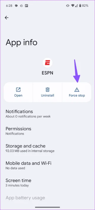 Top 9 manieren om ESPN te repareren werkt niet op Android en iPhone