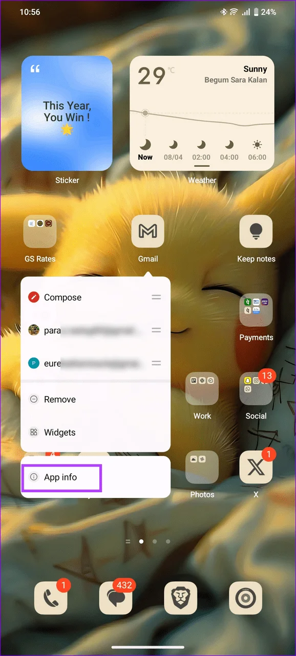 4 manieren om Gmail te repareren stopt niet met synchroniseren op Android