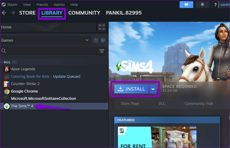 Top 6 des correctifs pour Steam n'affichant pas les jeux installés dans la bibliothèque sous Windows