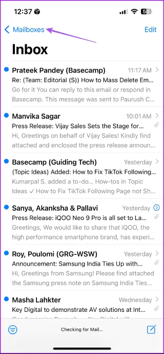 Comment supprimer en masse des e-mails dans Apple Mail