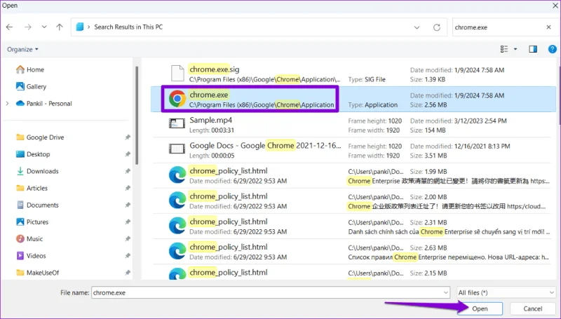 Cómo agregar o quitar programas del menú 'Abrir con' en Windows