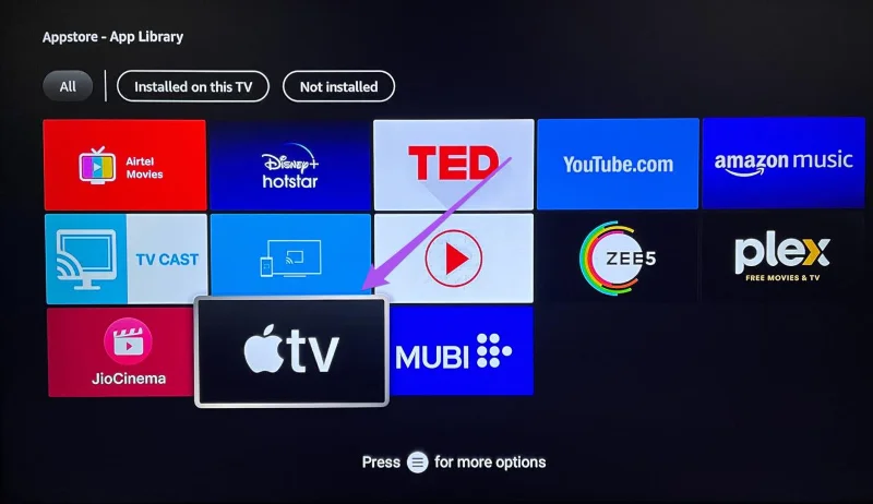 7 modi migliori per risolvere il problema con l'app Apple TV che non funziona su Amazon Fire TV Stick