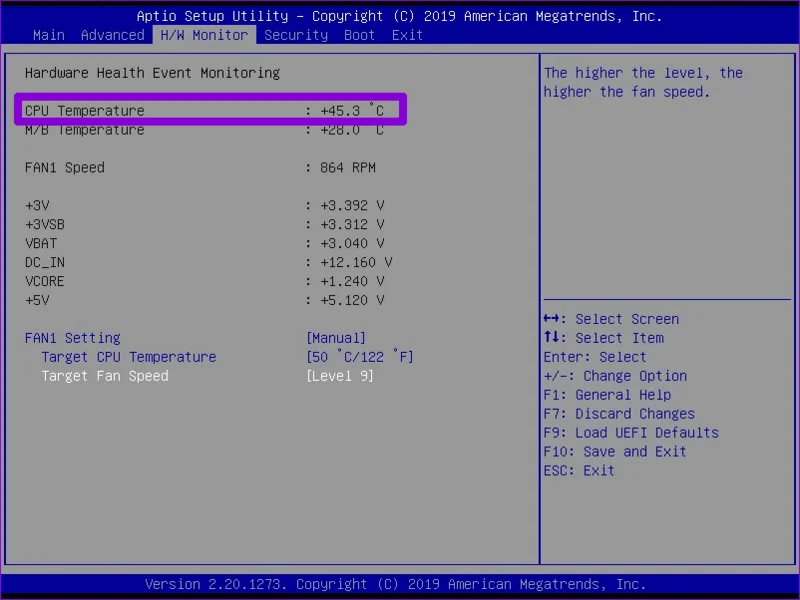 Cómo mostrar la temperatura de la CPU en Windows