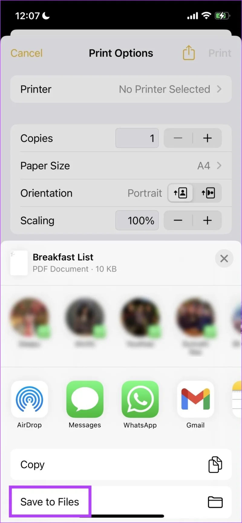 Hoe Apple Notes op te slaan als PDF op iPhone en Mac