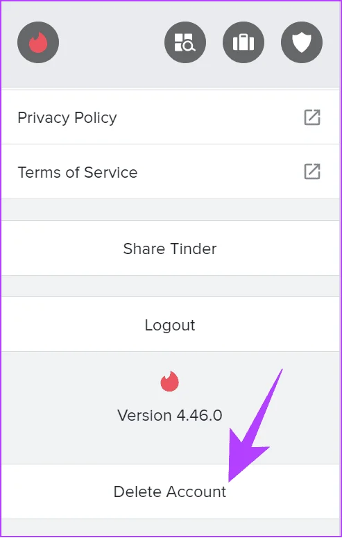 Tinder アカウントを一時停止または削除する方法