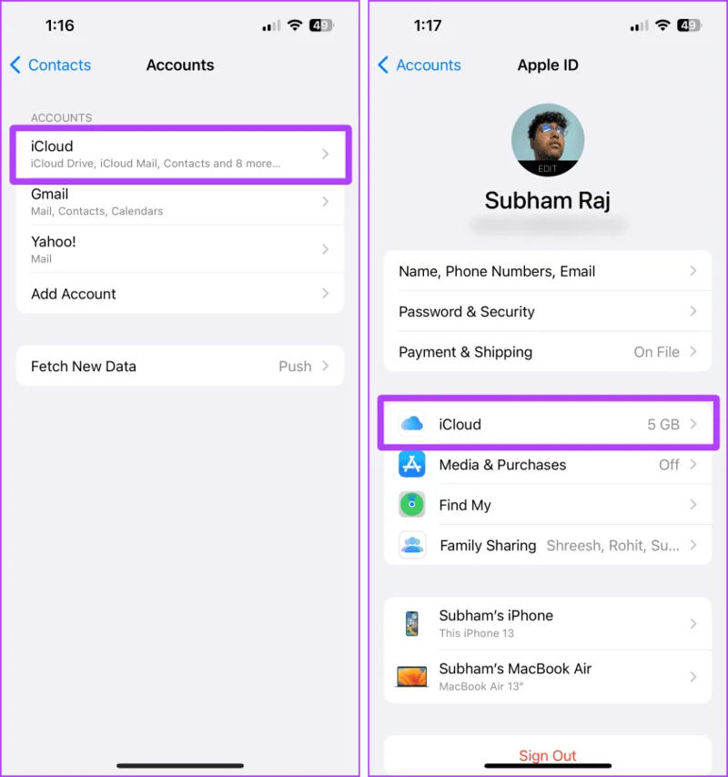 5 semplici modi per ripristinare i contatti eliminati su iPhone