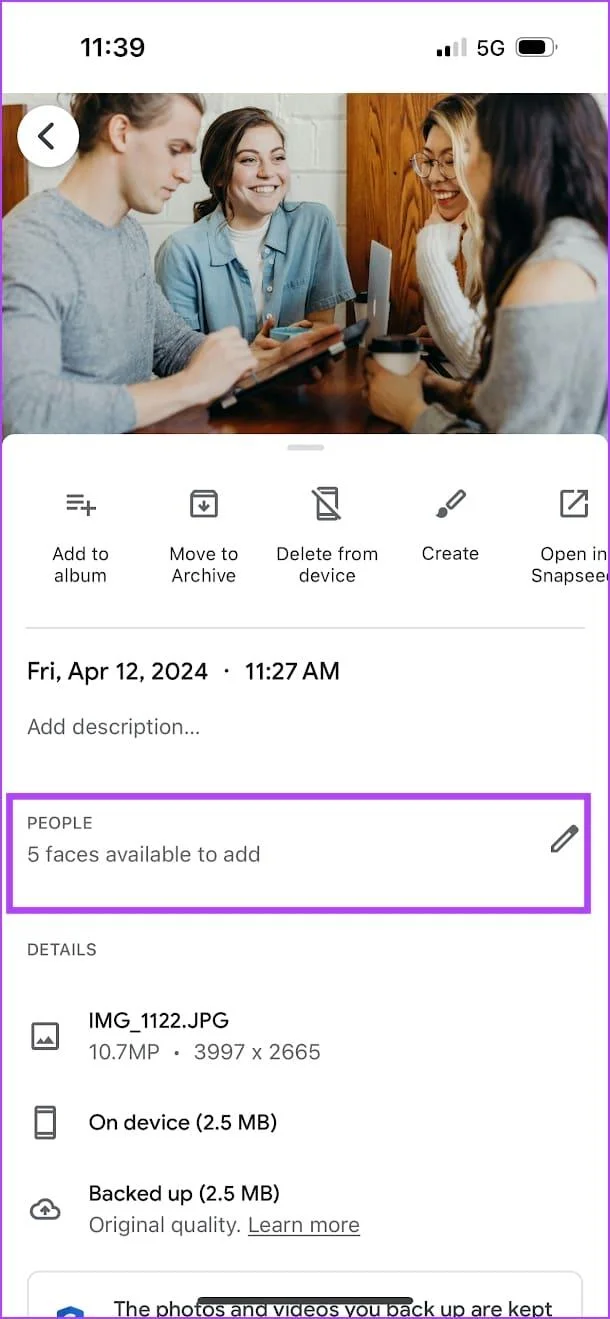 Hoe u afbeeldingen op gezichten kunt zoeken in Google Foto's