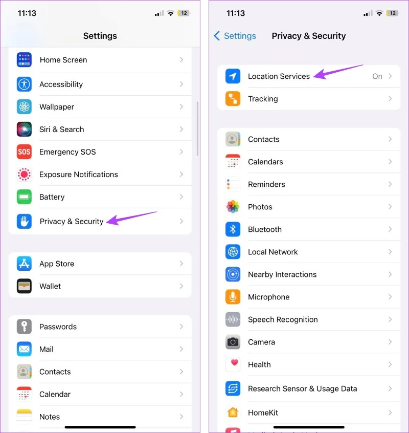 9 formas de arreglar la aplicación meteorológica de Apple que no funciona en iPhone
