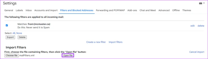 Comment créer des règles pour filtrer les e-mails dans Gmail