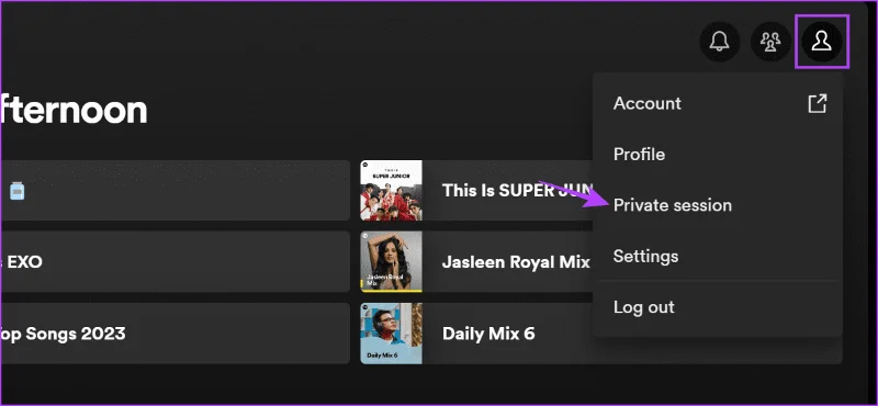 Qu'est-ce que la session privée Spotify et comment l'activer ou la désactiver