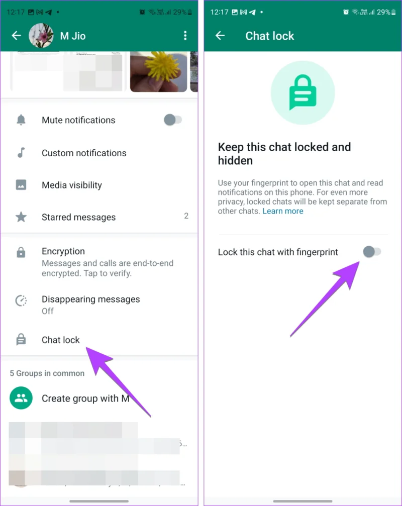 5 วิธีในการซ่อนการแชท WhatsApp