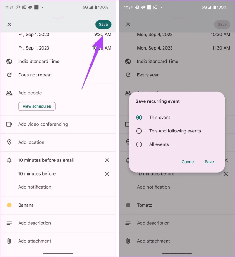 3 manieren om kleuren te veranderen in Google Agenda