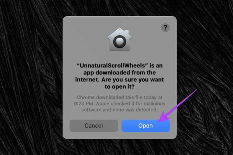 Come invertire la direzione di scorrimento su Mac