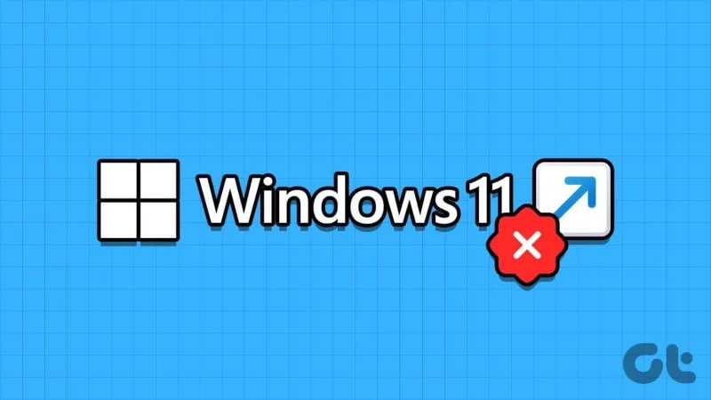 Las 7 soluciones principales para los accesos directos del escritorio que no funcionan en Windows 11
