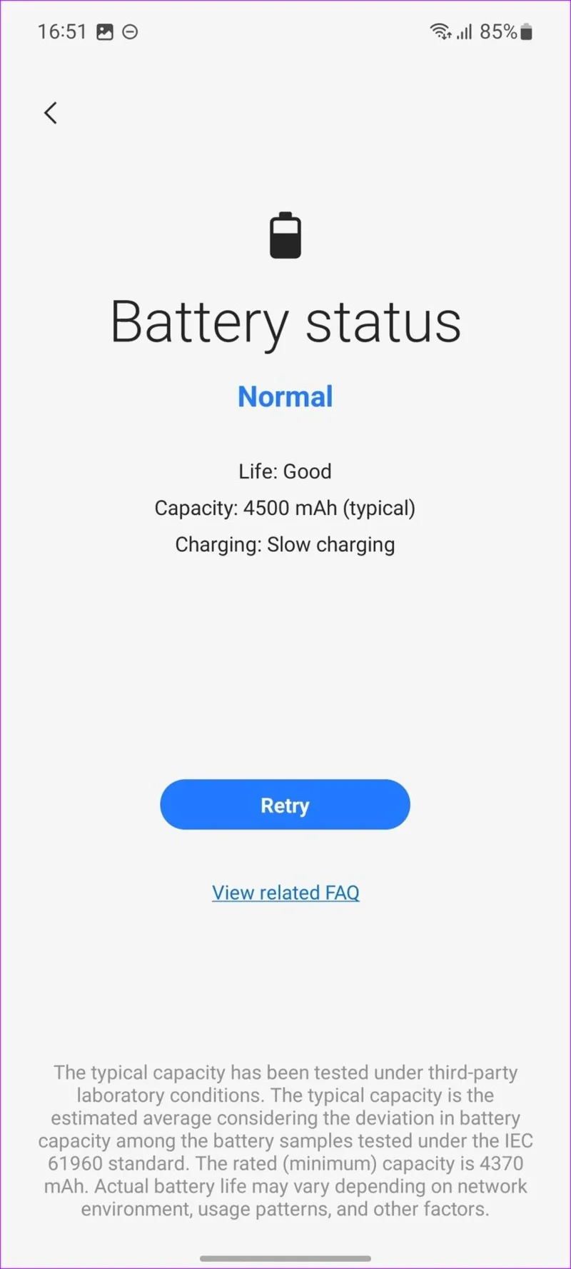 Les 5 meilleures façons de réparer le téléphone Samsung Galaxy qui ne se charge pas après 85&nbsp;%