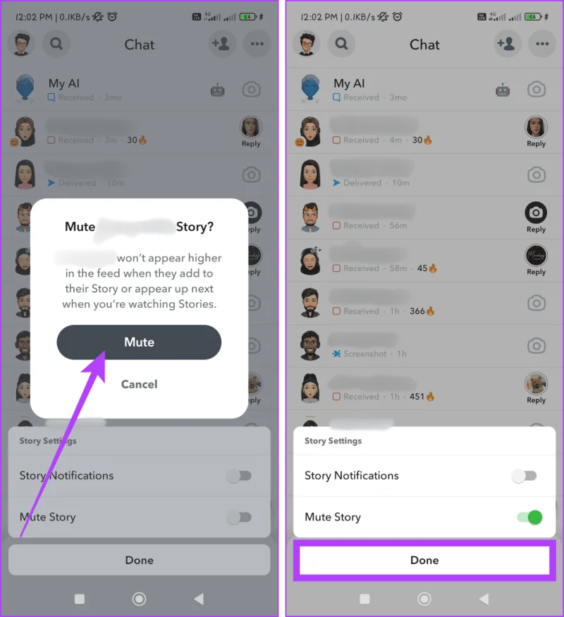 Comment désactiver quelqu'un sur Snapchat