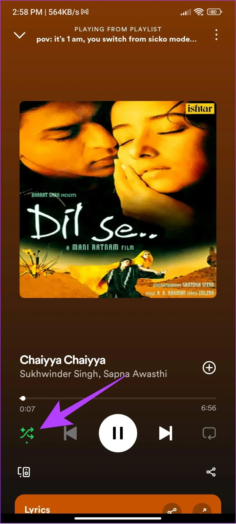 Come impedire a Spotify di aggiungere brani alla playlist
