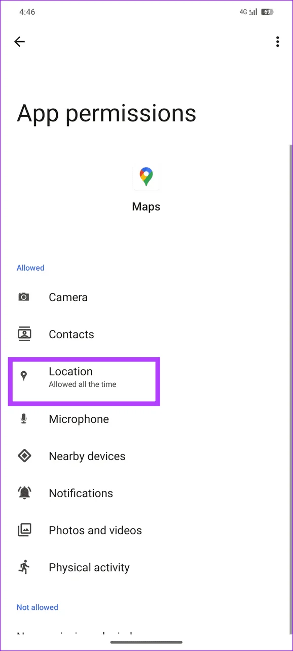 Comment réparer le partage de position qui ne se met pas à jour dans Google Maps sur le téléphone