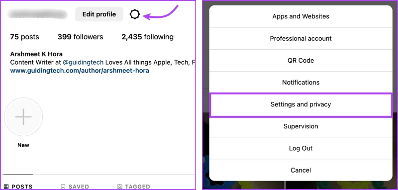 Comment examiner et supprimer des comptes Instagram d'autres appareils