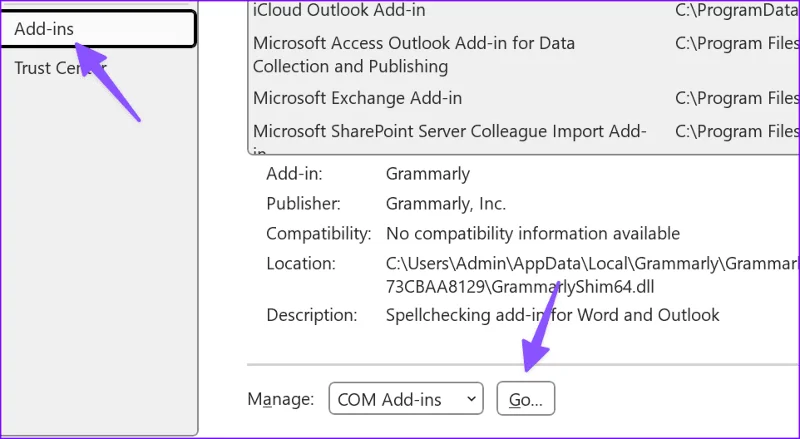 Las 9 formas principales de arreglar la impresión rápida de Outlook que no funciona en Windows 11
