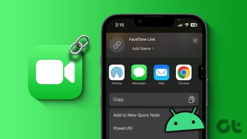 Hoe FaceTime Link naar Android en Windows te verzenden